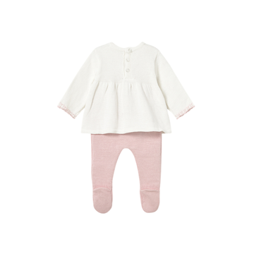 Conjunto Polaina Tricot Niña | Cuarzo - Mayoral