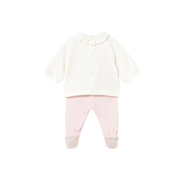 Conjunto Polaina Combinado Niña | Rosa Baby - Mayoral