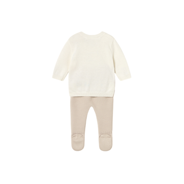 Conjunto Polaina Tricot Niño | Soja - Mayoral