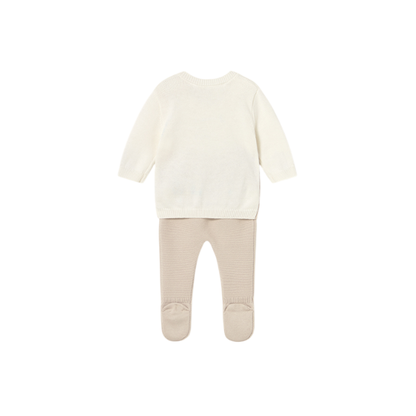 Conjunto Polaina Tricot Niño | Soja - Mayoral