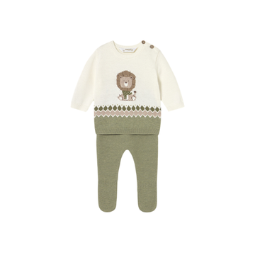 Conjunto Polaina Tricot Niño | Basil Vig - Mayoral