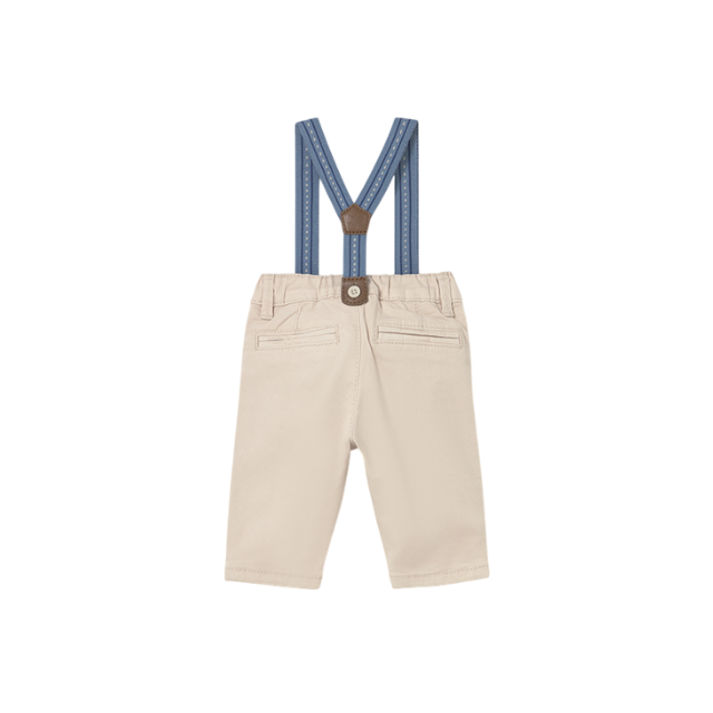 Pantalón Largo Tirantes Niño | Piedra - Mayoral