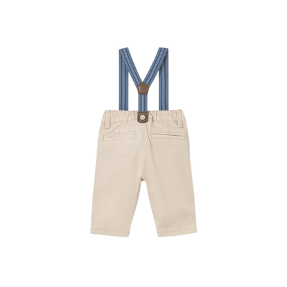 Pantalón Largo Tirantes Niño | Piedra - Mayoral