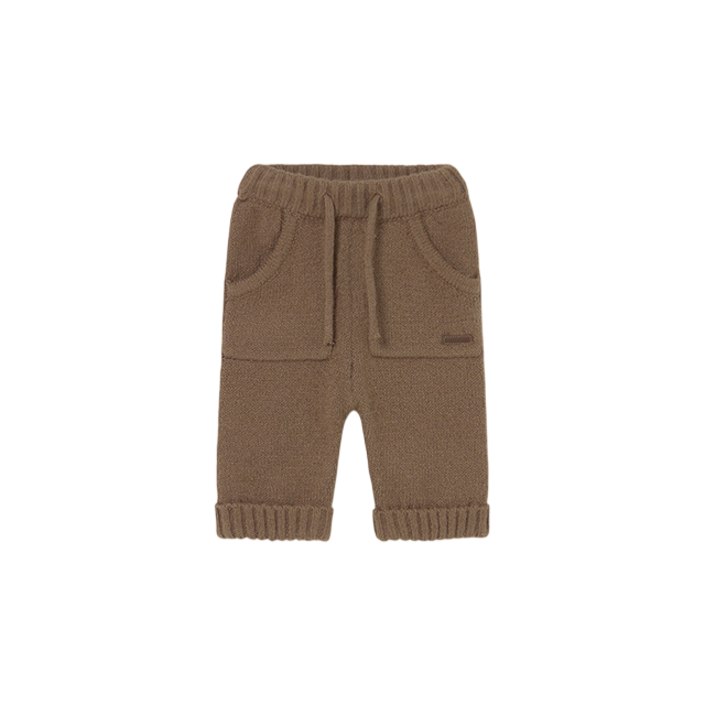 Pantalón Largo Tricot Niño | Cacao - Mayoral