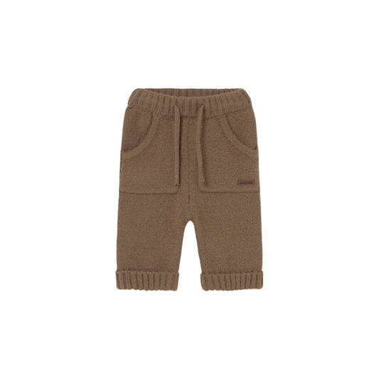 Pantalón Largo Tricot Niño | Cacao - Mayoral