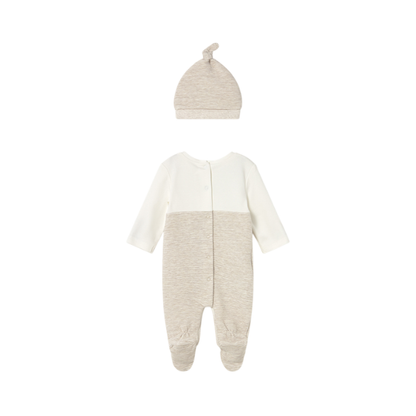 Enterizo Peto y Gorro Niño | Milk Vig - Mayoral