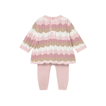 Conjunto Pantalón Tricot Niña | Cuarzo - Mayoral