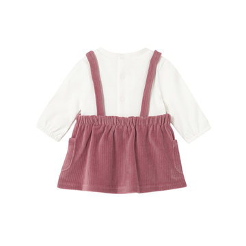 Enterizo Falda Punto Pana Niña | Blush - Mayoral