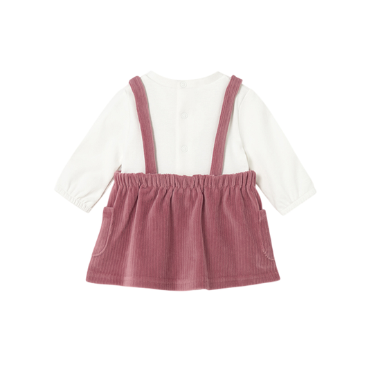 Enterizo Falda Punto Pana Niña | Blush - Mayoral