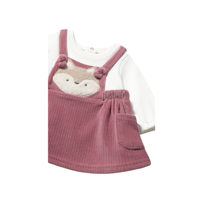 Enterizo Falda Punto Pana Niña | Blush - Mayoral