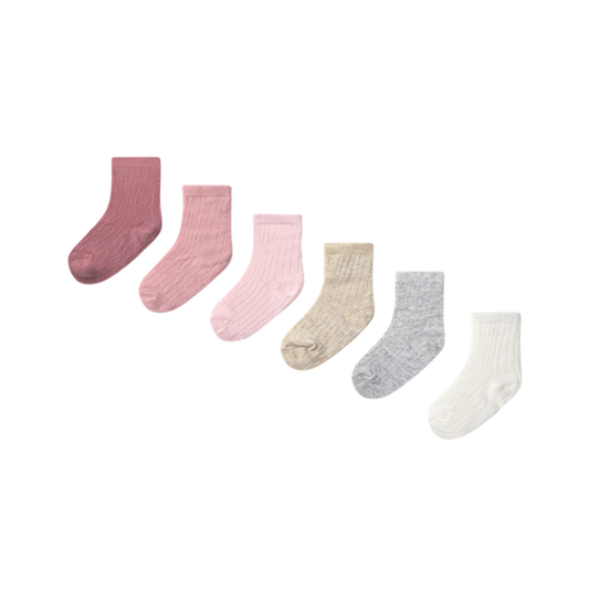 Set 6 Calcetines | Rosas - Mayoral
