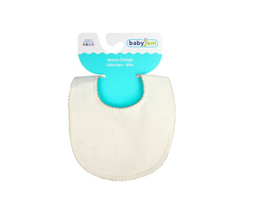 Babero Muselina Ecru Babyjem