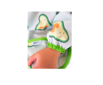 Babero BLW Aguacates Manga Larga Babyjem