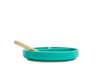 Plato Con Divisiones Verde Minikoioi