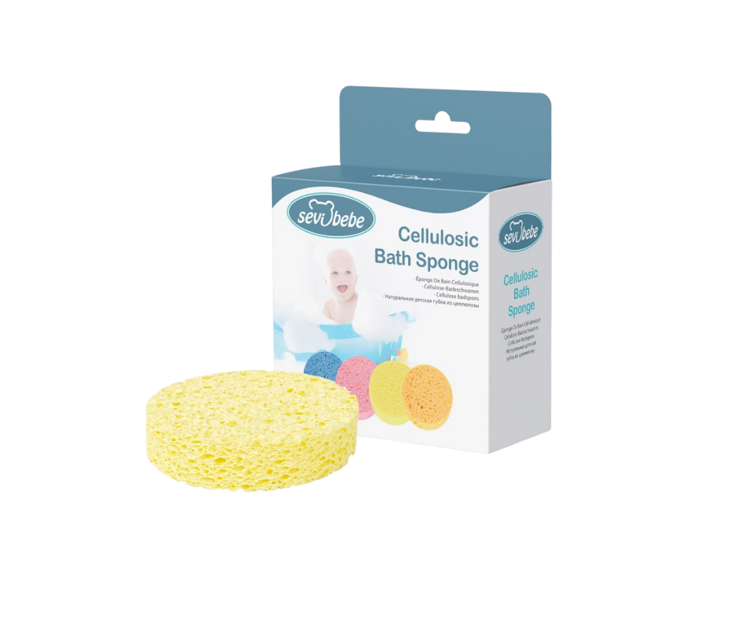 Esponja Amarilla De Celulosa Sevibebe