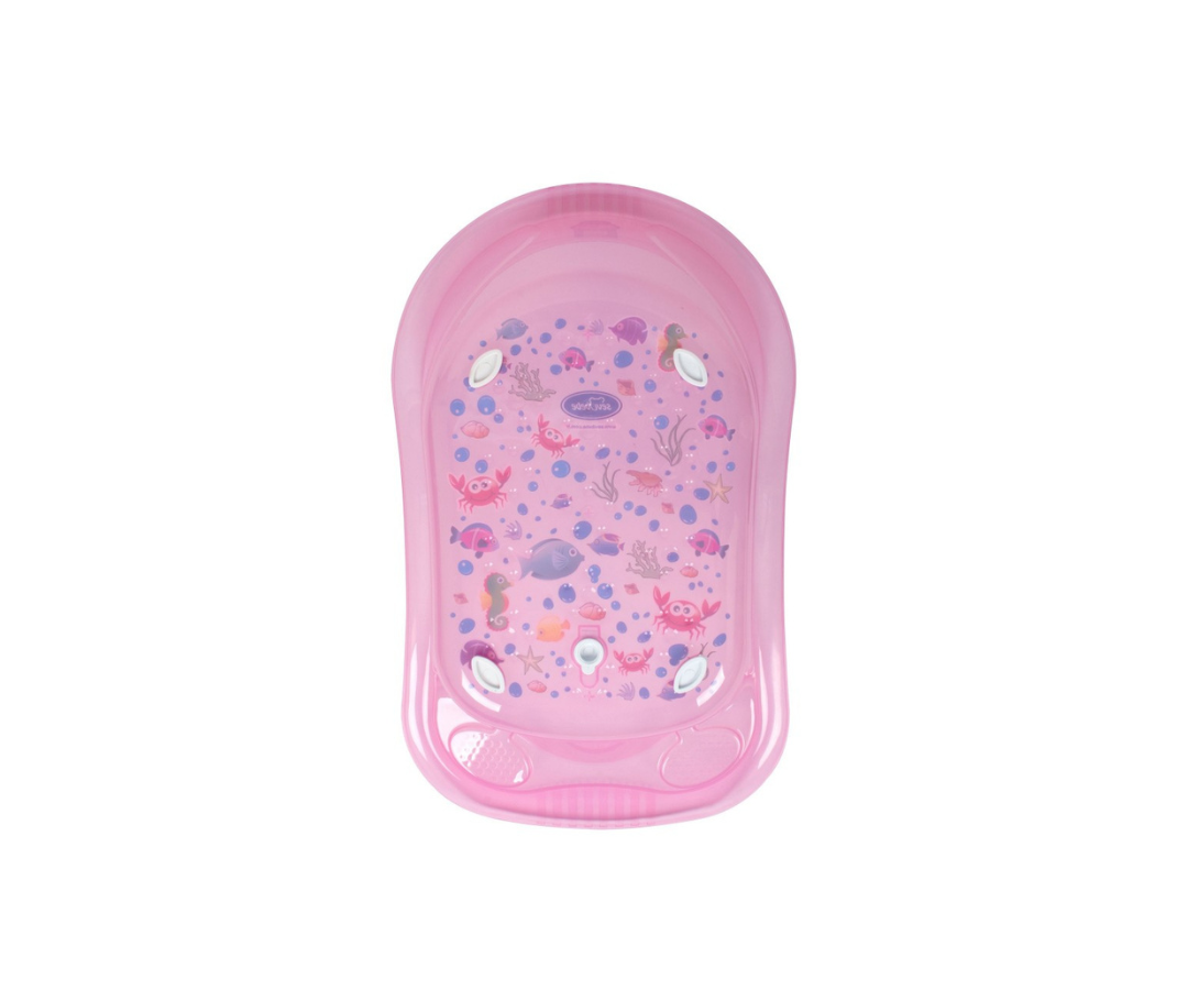 Bañera Transparente | Rosado Sevibebe