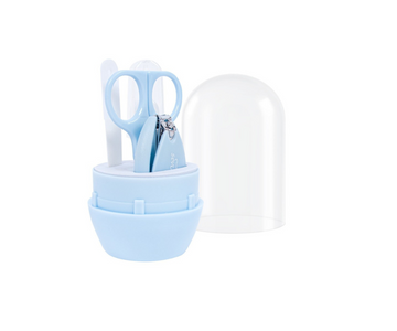 Set De Manicure Tijeras Y Cortaúñas | Azul Sevibebe