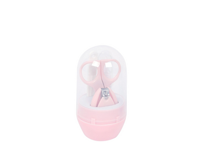 Set De Manicure Tijeras Y Cortaúñas | Rosado Sevibebe
