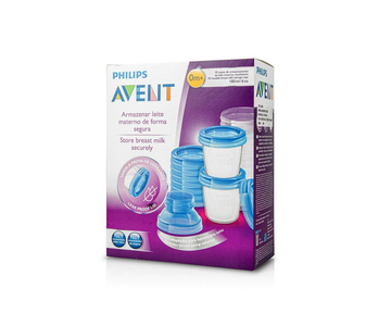 Recipientes180 ML X10 Adapt. Estrac Avent