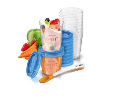 Recipientes180 ML X5 Adapt. Estrac Avent