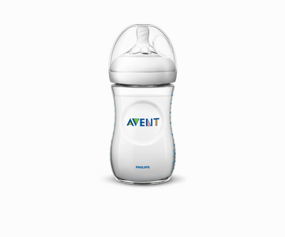 Biberón Nat. 260 Ml Transparente Avent