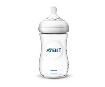 Biberón Nat. 260 Ml Transparente Avent