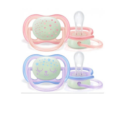 Chupón 0 - 6 M X 2 Niña  Estrellas Avent