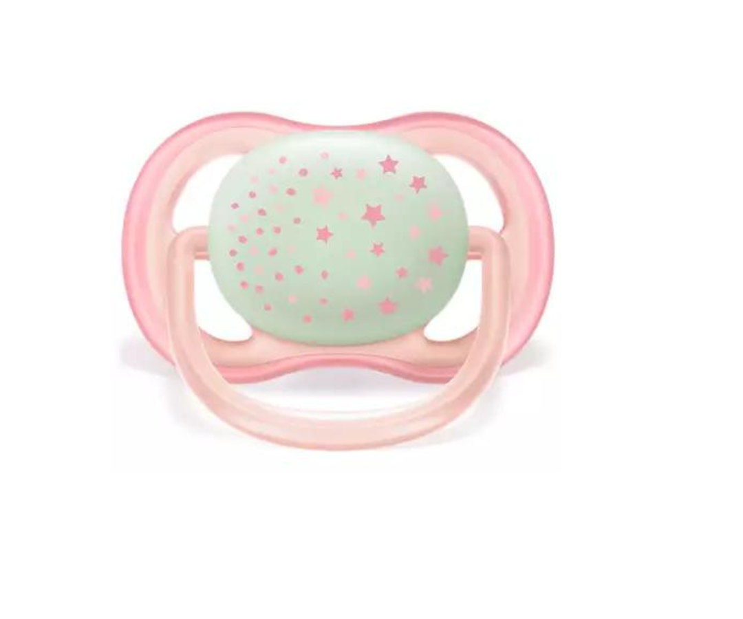 Chupón 0 - 6 M X 2 Niña  Estrellas Avent