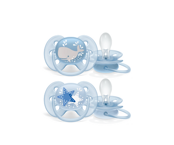 Chupón Ultra Soft 6-18M X2 Avent