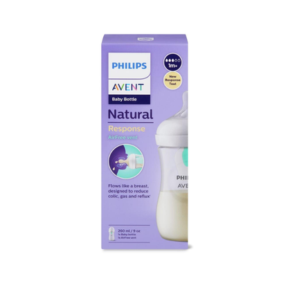 Biberón Nat 3.0 Con Válvula Air Free 260ml - Avent