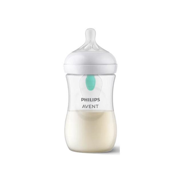 Set 4 Biber Nat 3 (2x4oz + 2x9oz) + Cepil +Chu - Avent