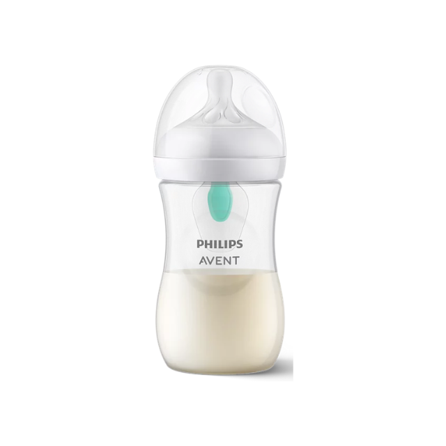 Set 4 Biber Nat 3 (2x4oz + 2x9oz) + Cepil +Chu - Avent