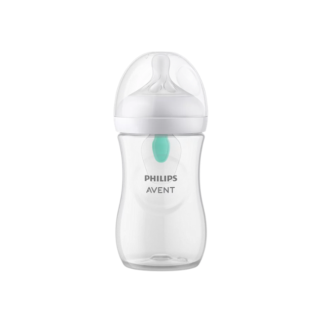Set 4 Biber Nat 3 (2x4oz + 2x9oz) + Cepil +Chu - Avent