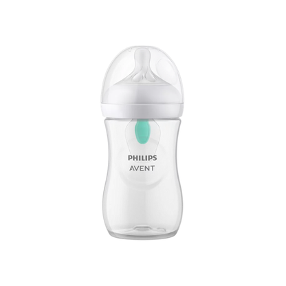 Set 4 Biber Nat 3 (2x4oz + 2x9oz) + Cepil +Chu - Avent