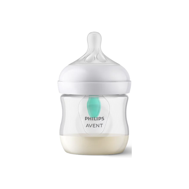 Set 4 Biber Nat 3 (2x4oz + 2x9oz) + Cepil +Chu - Avent