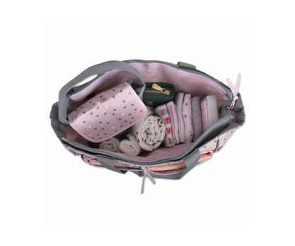 Pañalera Con Corazones Baby Essentials Ad Sutton