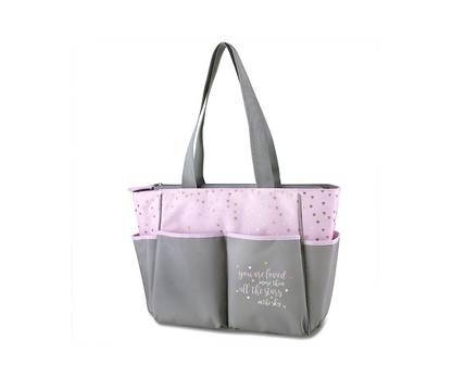 Pañalera Con Corazones Baby Essentials Ad Sutton