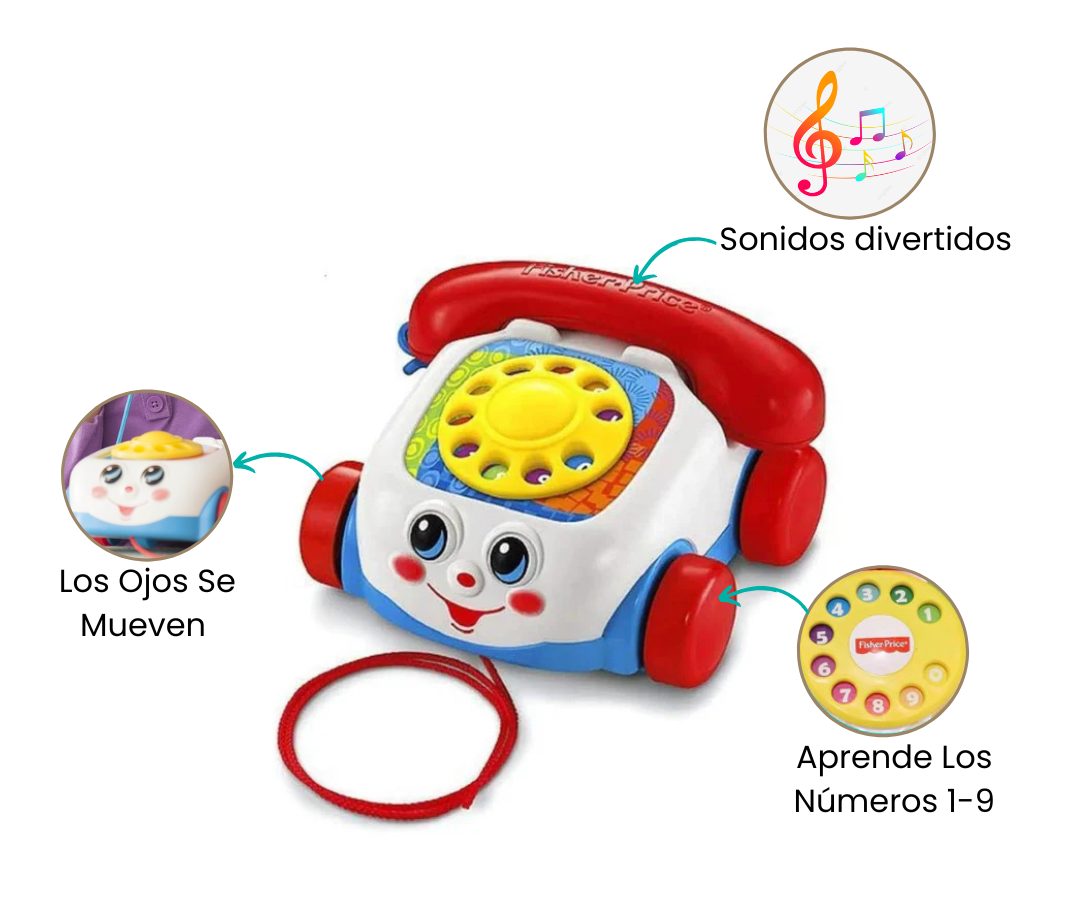 Telefono parlanchin fisher price precio sales