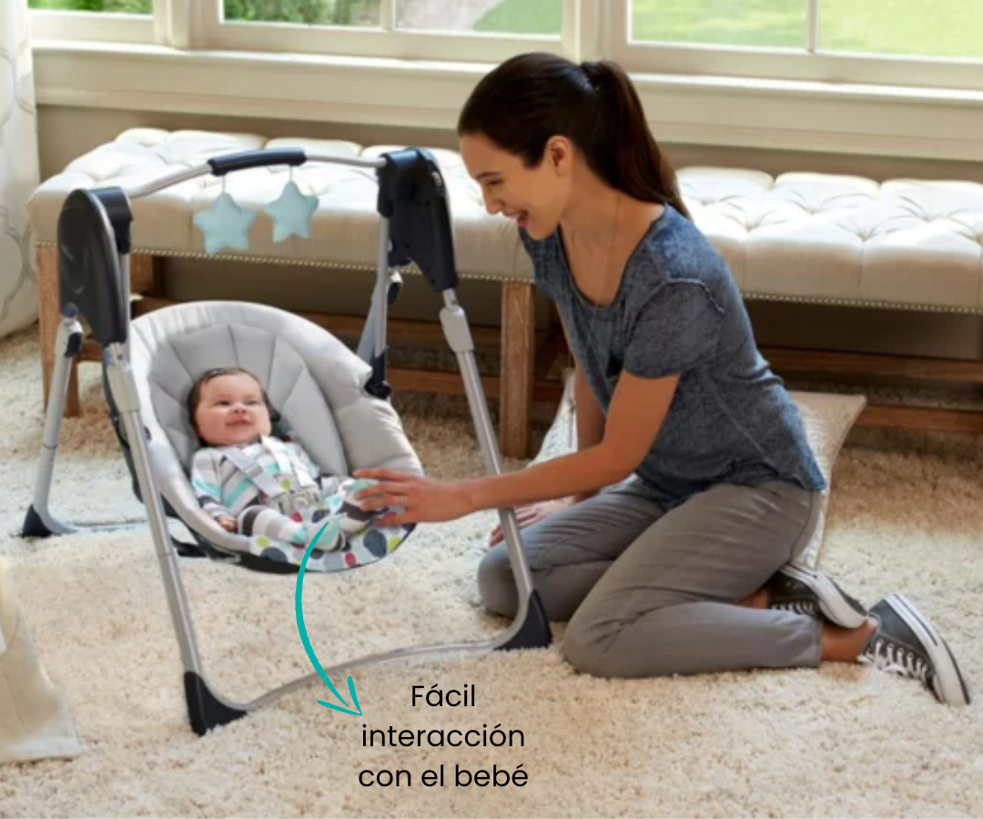 Graco slim spaces compact swing clearance