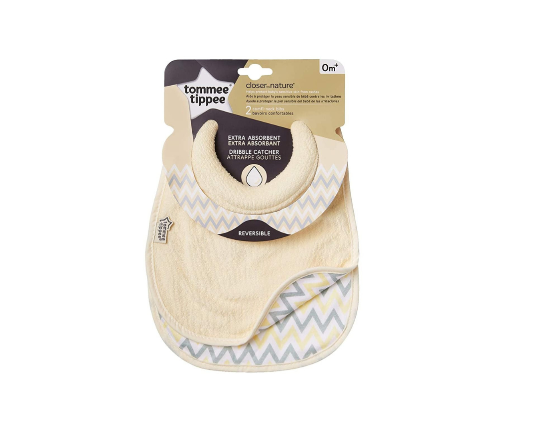 Babero Confortable X2 Crema  Tommee Tippee