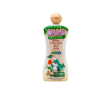 SHAMPOO Y BAÑO LIQUIDO DE AVENA X 400ML ARRURRÚ