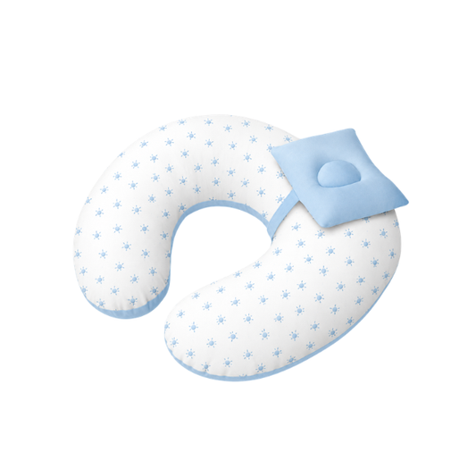 Almohada Croissi Pillow | Celeste - Monchitos