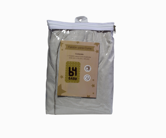 Faldón Para  Cuna | Beige B4 Baby