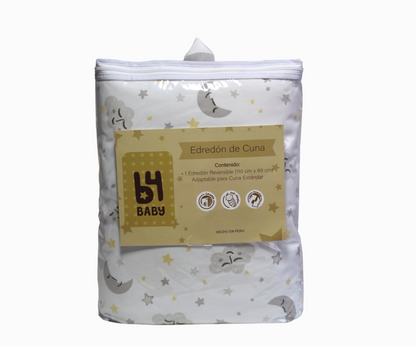 Edredón Cuna Astro | Beige B4 Baby