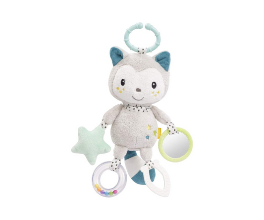 SONAJERO CON ACTIVIDADES  CAT BABY FEHN