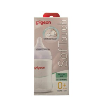 Biberon Sof Touch PP B/A | 5 OZ - Pigeon