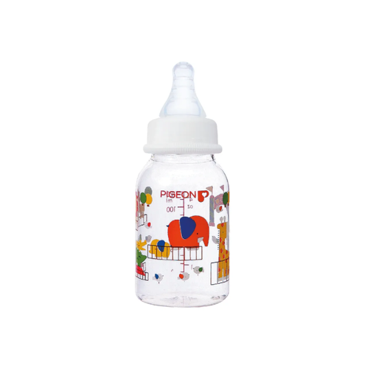 Biberón Peristáltico Boca Estándar Decorado  X 120 ML - Pigeon