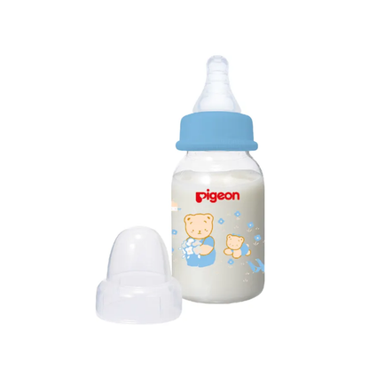 Biberón Peristáltico Boca Estándar Decorado  X 120 ML - Pigeon