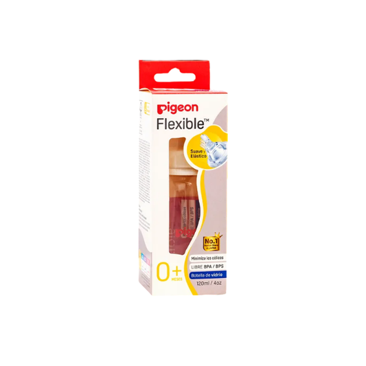 Biberón Peristáltico De Vidrio | 4 Oz - Pigeon