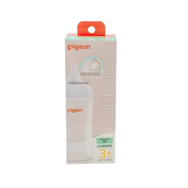 Biberón Sof Touch PP B/A | 8 Oz Pigeon